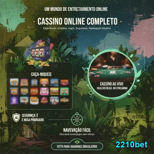 Ilustração de Descubra jogos online emocionantes na 2210bet