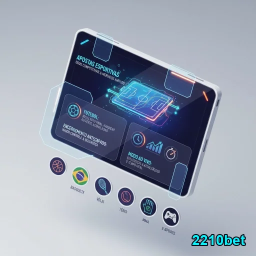 Ilustração de Aproveite as melhores promoções e bônus na 2210bet