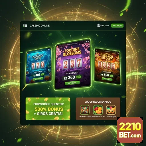 Jogador empolgado se inscrevendo no 2210bet